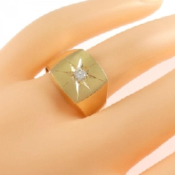 Nhẫn kim cương 750YG 0.13CT - Hàng hiệu Authentic 848393