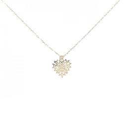 K18YG Dây chuyền hình trái tim - Hàng hiệu Chính hãng