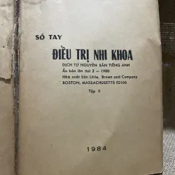Sổ tay điều trị y khoa tập 2 -JOHN W. GRAEF MD. và THOMAS E. CONE. Jr. M.D 800380