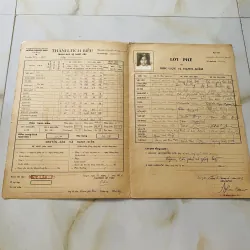 Bộ thành tích biểu xưa nữ Trung học tổng hợp Sương Nguyệt Anh, Quận 7, Thủ Đức Gia Định 1013201