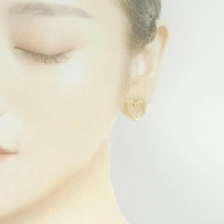 K18YG Bông tai hình trái tim - Hàng hiệu Chính hãng 875593
