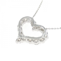 K18WG Dây chuyền kim cương hình trái tim 1.00CT - Hàng hiệu Chính hãng 861089