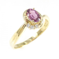 Nhẫn Garnet K18YG 0.52CT - Hàng hiệu Chính hãng