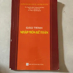 Giáo trình nhập môn kế toán