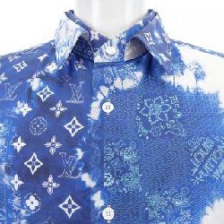 Áo sơ mi ngắn tay họa tiết monogram Louis Vuitton 897921