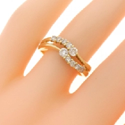 Nhẫn kim cương K18YG 0.50CT - Hàng hiệu Chính hãng 851485