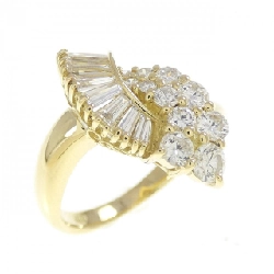 Nhẫn kim cương K18YG 0.85CT - Hàng hiệu Authentic