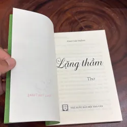 [Chữ Ký Tác Giả] - II Thơ: Lặng Thầm - Phan Văn Thắng - 2023 999252