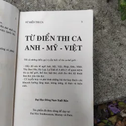 Từ điển thi ca Anh - Mỹ - Việt  1030155