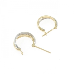 K18YG/PT900 Bông tai - Hàng hiệu Authentic 865864