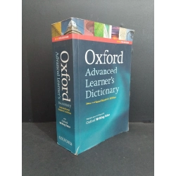 Oxford advanced learner's dictionary international student's edition mới 70% bẩn bìa, ố, rách bìa nhẹ, tróc gáy HCM2811 Oxford HỌC NGOẠI NGỮ Oreka-Blogmeo