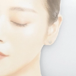 K18WG Bông tai Kim cương Hoa 0.12CT - Hàng hiệu Chính hãng 869910