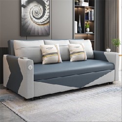 Giường sofa gấp gọn thông minh có sạc điện thoại tiện lợi 26454