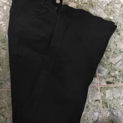Áo lưới rách + quần jean ống loe 601229