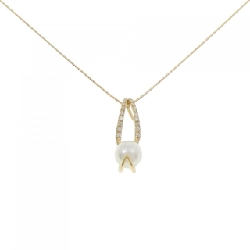 K18YG Chuỗi ngọc trai Akoya 7.7mm - Hàng hiệu Chính hãng