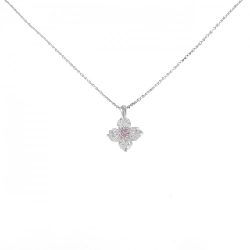 Dây chuyền kim cương hoa PT900/PT850 0.097CT FIP VS2 - Hàng hiệu Chính hãng