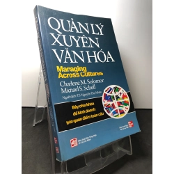 Quản lý xuyên văn hoá - bảy chìa khoá để kinh doanh trên quan điểm toàn cầu 2010 mới 90% ố nhẹ Charlene M Solomon HPB0709 QUẢN TRỊ 272337