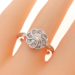 Nhẫn kim cương K18WG 0.37CT - Hàng hiệu Authentic 848201