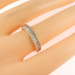 Nhẫn kim cương K18YG/K18BG 0.55CT - Hàng hiệu Authentic 848400