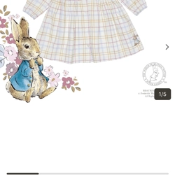 Váy Peter Rabbit 6-12m 322963