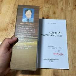 [Có Chữ Ký Tác Giả] - II Tựa sách: Cõi Thật Và Cõi Không Thật - Đặng Công Hanh - 2014 474080