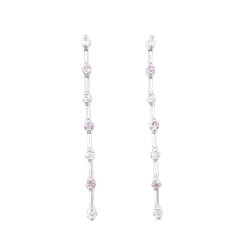 K14WG Sapphire Bông tai - Hàng hiệu Chính hãng