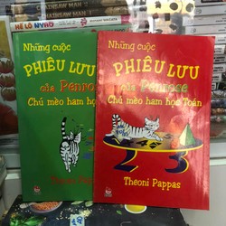 Những cuộc phiêu lưu của Penrose - Chú mèo ham học toán (2 cuốn)