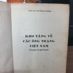 Kho Tàng Các Ông Trạng Việt Nam (cực hiếm, 1995) 478429