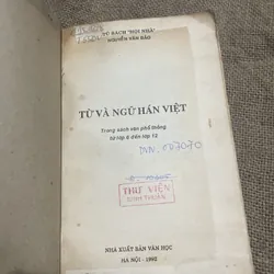 Từ và ngữ Hán Việt - sách khổ lớn - 250 trang  707832