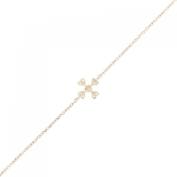 K10YG Heart Diamond Bracelet - Hàng hiệu Authentic 878325