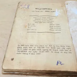 VỀ LẠI CHỐN XƯA - Tiểu thuyết lãng mạn Việt Nam xưa, tác giả Ngọc Tuyết 703531