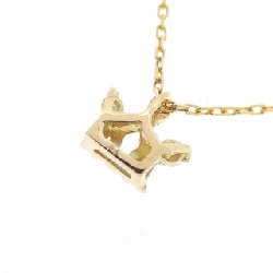 K18YG Vương miện Dây chuyền Kim cương - Hàng hiệu Chính hãng 860367