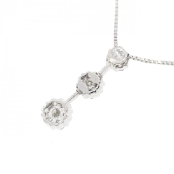 Dây chuyền kim cương hoa PT900/PT850 0.50CT - Hàng hiệu Chính hãng 865401