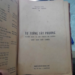 TƯ TƯỞNG TÂY PHƯƠNG - THANH VÂN 494501