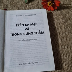 Trên sa mạc và trong rừng thăng. Bìa cứng  303797