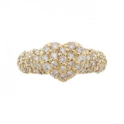 Nhẫn kim cương hình trái tim K18YG × Pave 0.70CT 667870