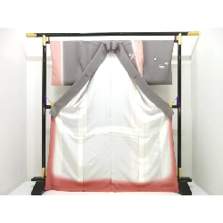 Áo kimono thăm viếng chế tác vàng Yūzen - Hàng hiệu Authentic 875292