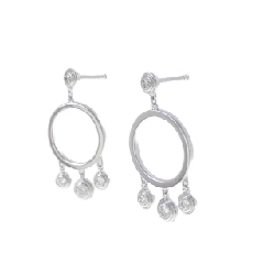 Bông tai Cartier Diament Legé - Hàng hiệu Authentic 846307