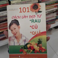 101 cách làm đẹp từ rau củ quả 1021525