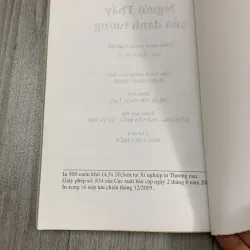 Người thầy của danh tướng - lưu quang hà. Có chữ ký tặng. 10a1 1025603