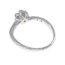 Nhẫn Blue Topaz Hoa PT900 - Hàng hiệu Chính hãng 854022