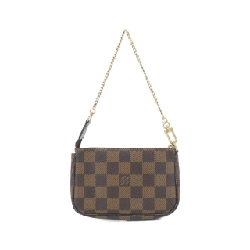 Túi đeo chéo mini Louis Vuitton Damier (T&B) Pochette Accessoires N58011 - Hàng hiệu Chính hãng 769005