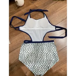 99% *** BIKINI 1 MẢNH MÀU XANH MÁT MỚI 99% 591478