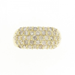 Nhẫn kim cương Pavé K18YG 1.00CT 672271