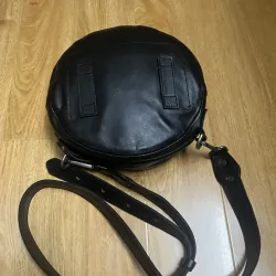 Túi nữ phom tròn 19x6 da thật 2hand 996732