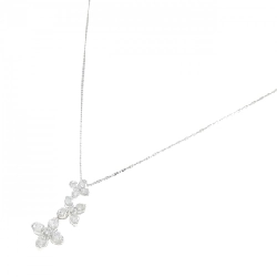 K18WG Hoa Hồng Kim Cương Dây Chuyền 1.00CT - Hàng hiệu Chính hãng 861510