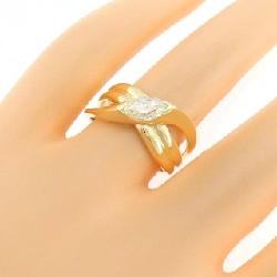 Nhẫn kim cương K18YG 0.652CT - Hàng hiệu Authentic 854272