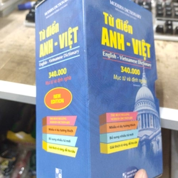 Từ điển Anh Việt 340.000 mục từ và định nghĩa. Sách mới 386484