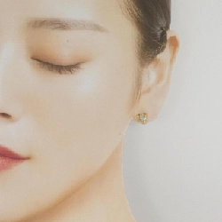 K18YG Opal Bông tai - Hàng hiệu Chính hãng 866783