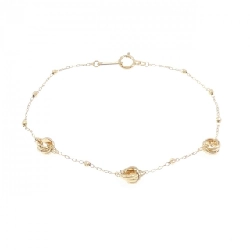 K18YG Vòng tay - Hàng hiệu Chính hãng 873253